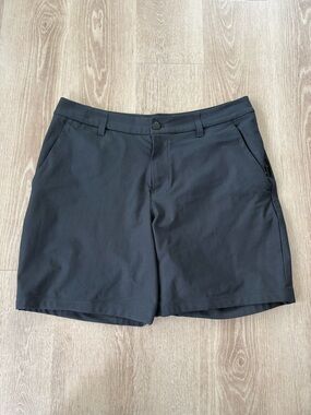 lululemon athletica Men's Black Chino Shorts
